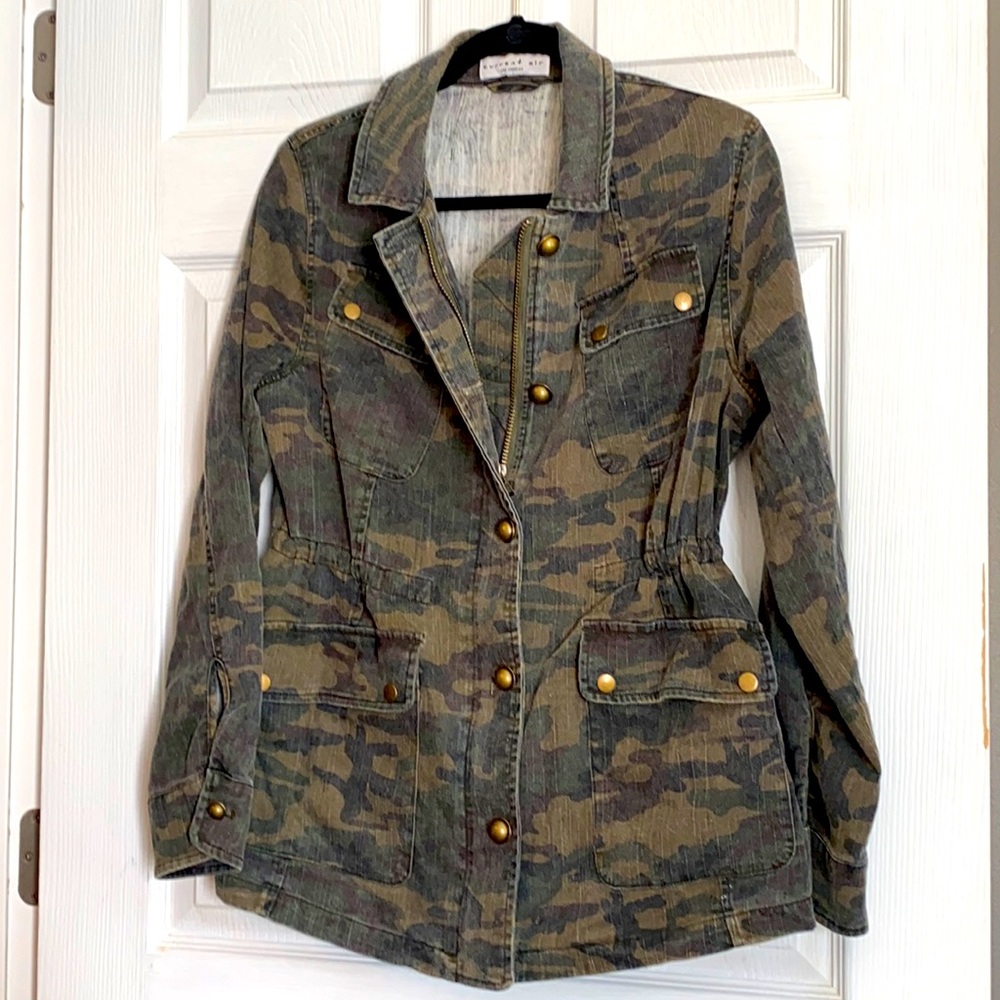 Military Style Camo Jacket